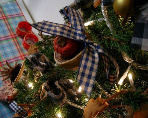 Gingham ribbon