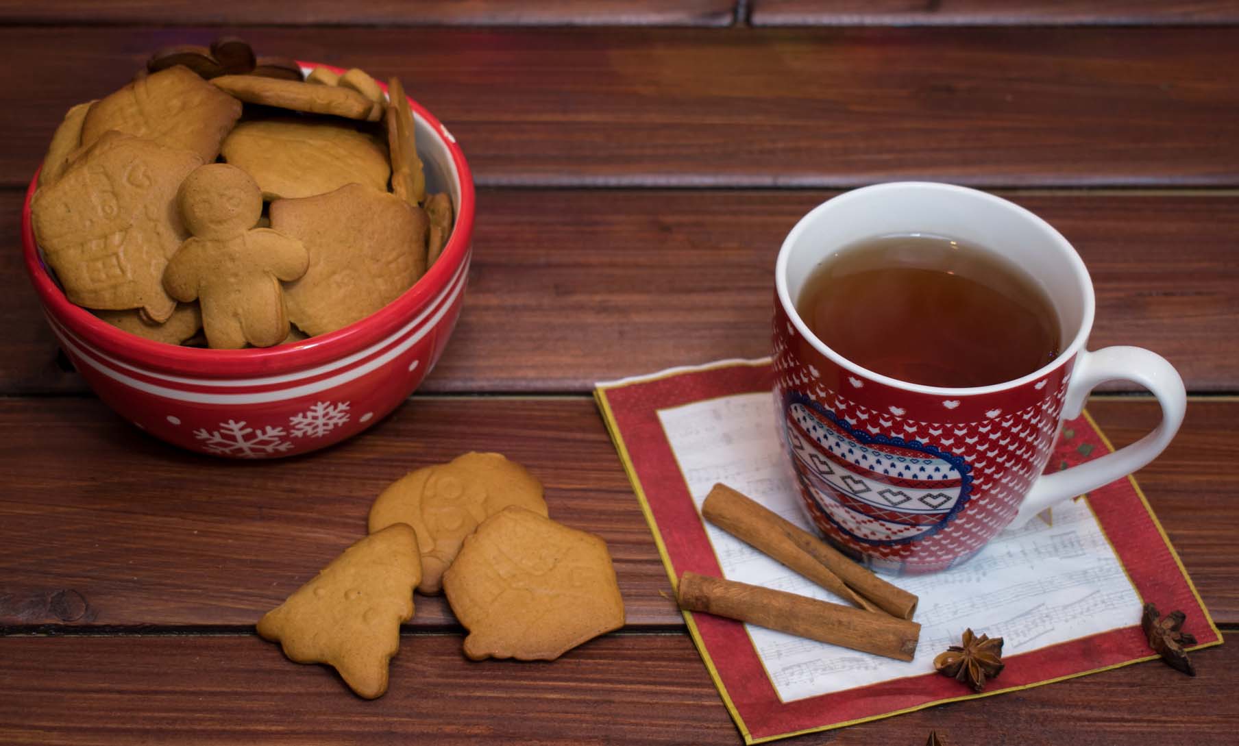 Orange spice tea in a Christmas cup Flickr (CC BY 2.0)