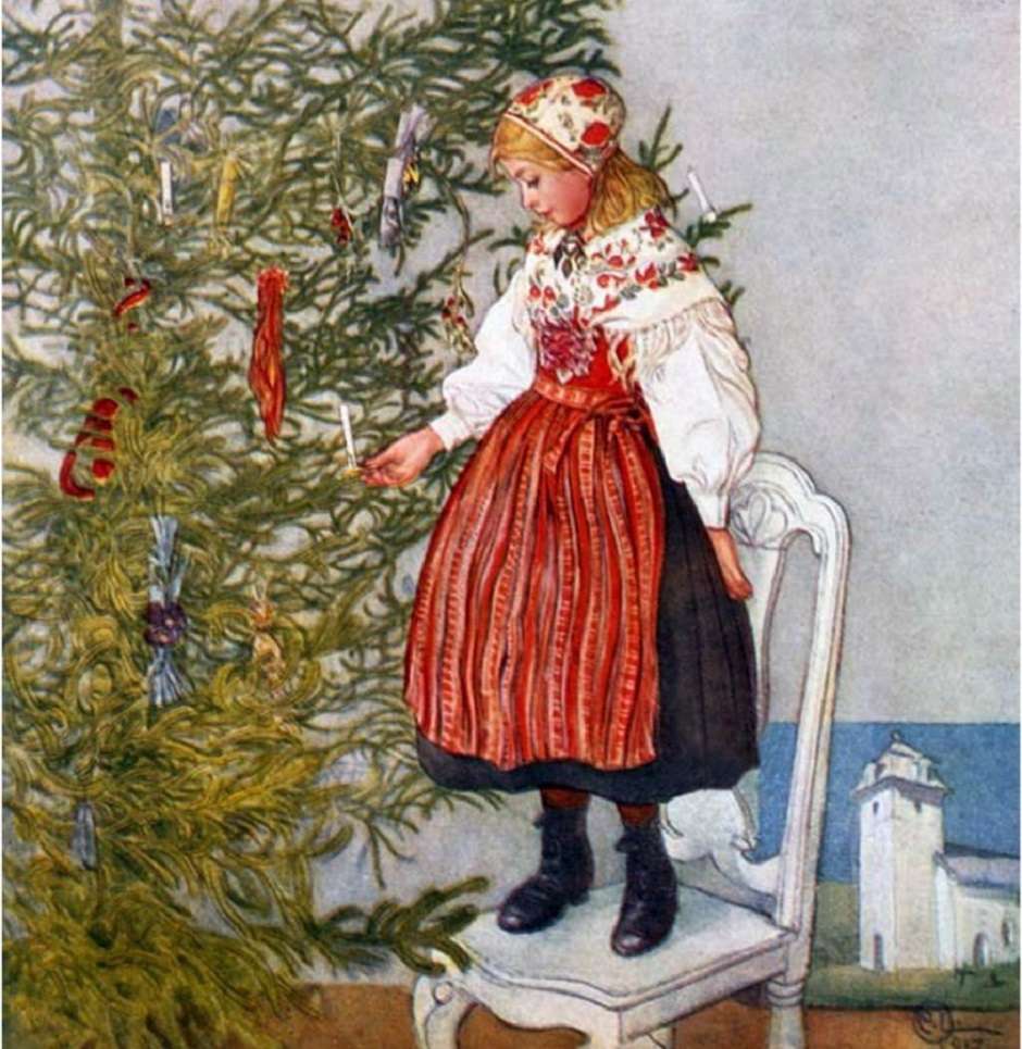 Carl Larsson Christmas Tree